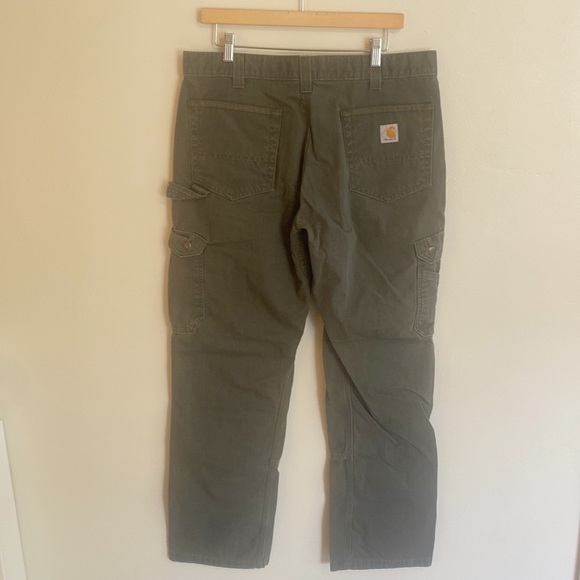 Carhartt Double Knee Relaxed Fit Utility Work Cargo Pants - Picture 8 of 10